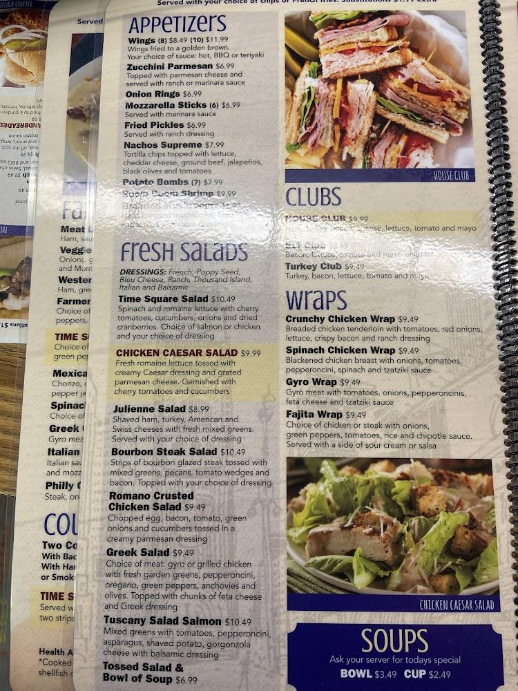 Time Square Cafe Menu image 3